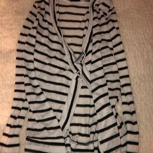 Striped cardigan